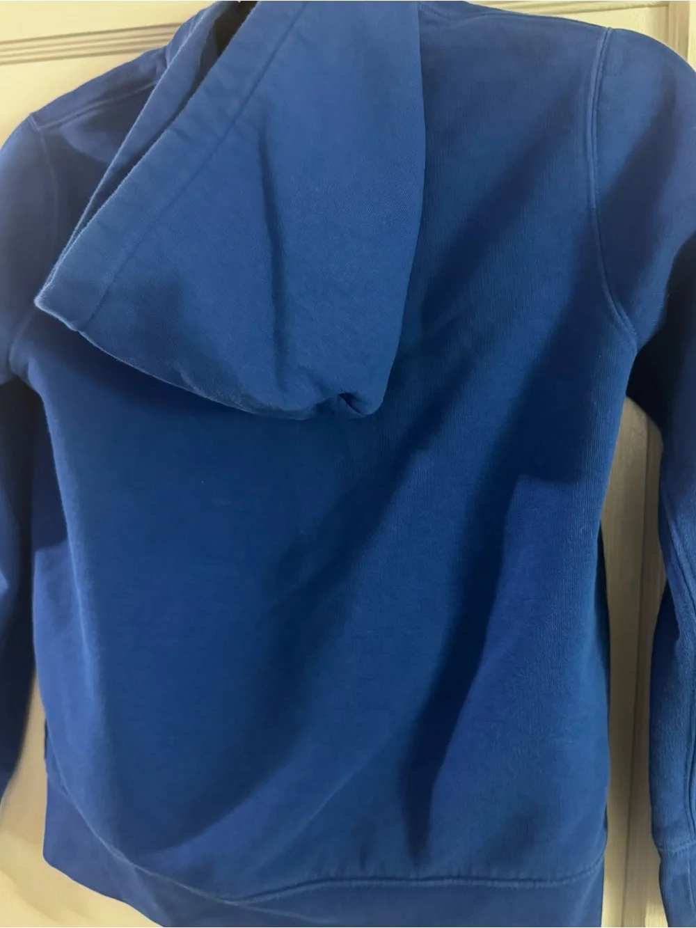 Polo by Ralph Lauren Royal Blue Zip Hoodie with Multicolor Script